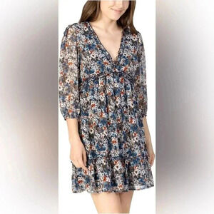 Nordstrom Speechless Ruffled Floral Dress